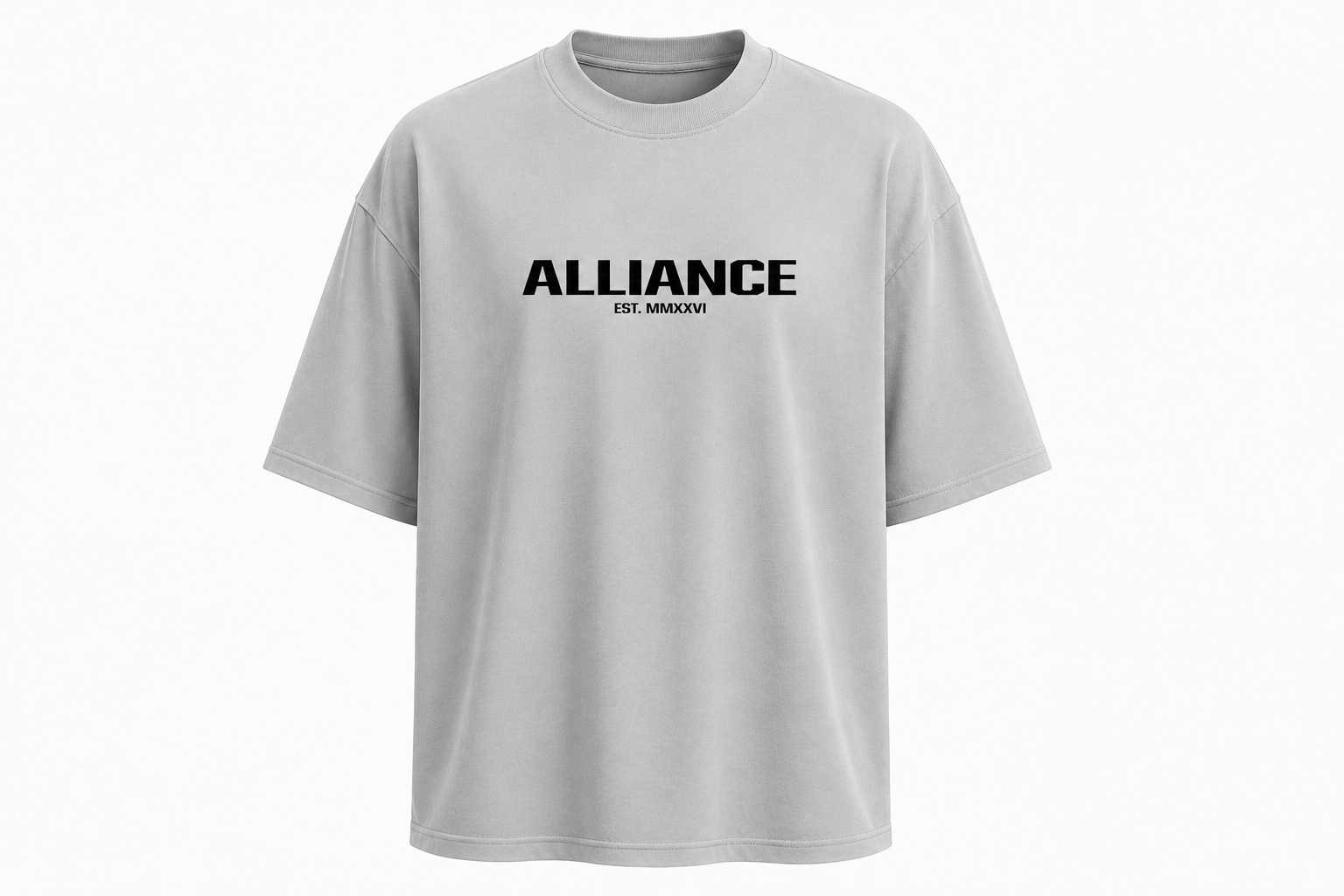 The Foundation Tee | "Shadow Gray"