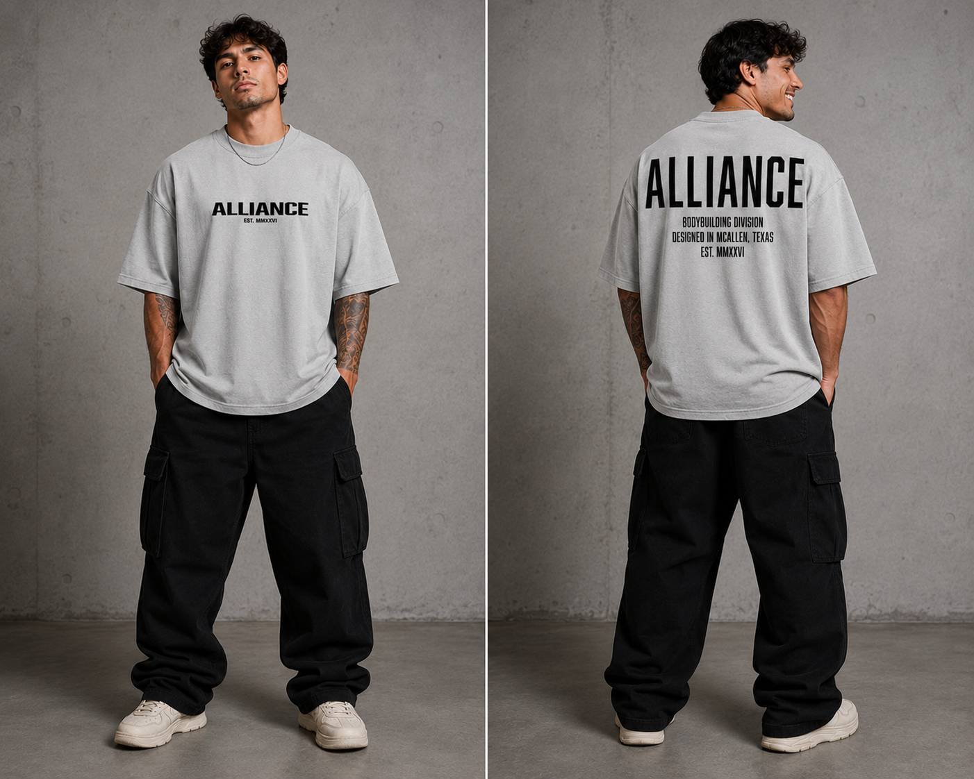 [PRE ORDER] The Foundation Tee | "Shadow Gray"