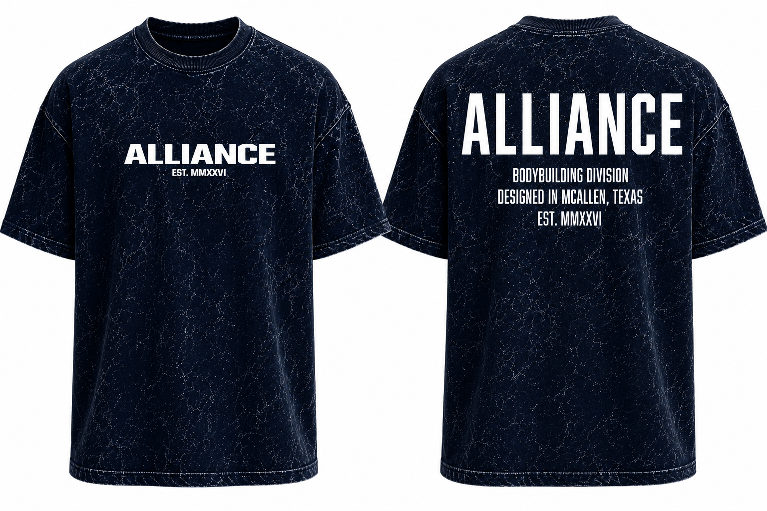 [PRE-ORDER] The Foundation Tee | "ACID DEEP BLUE"