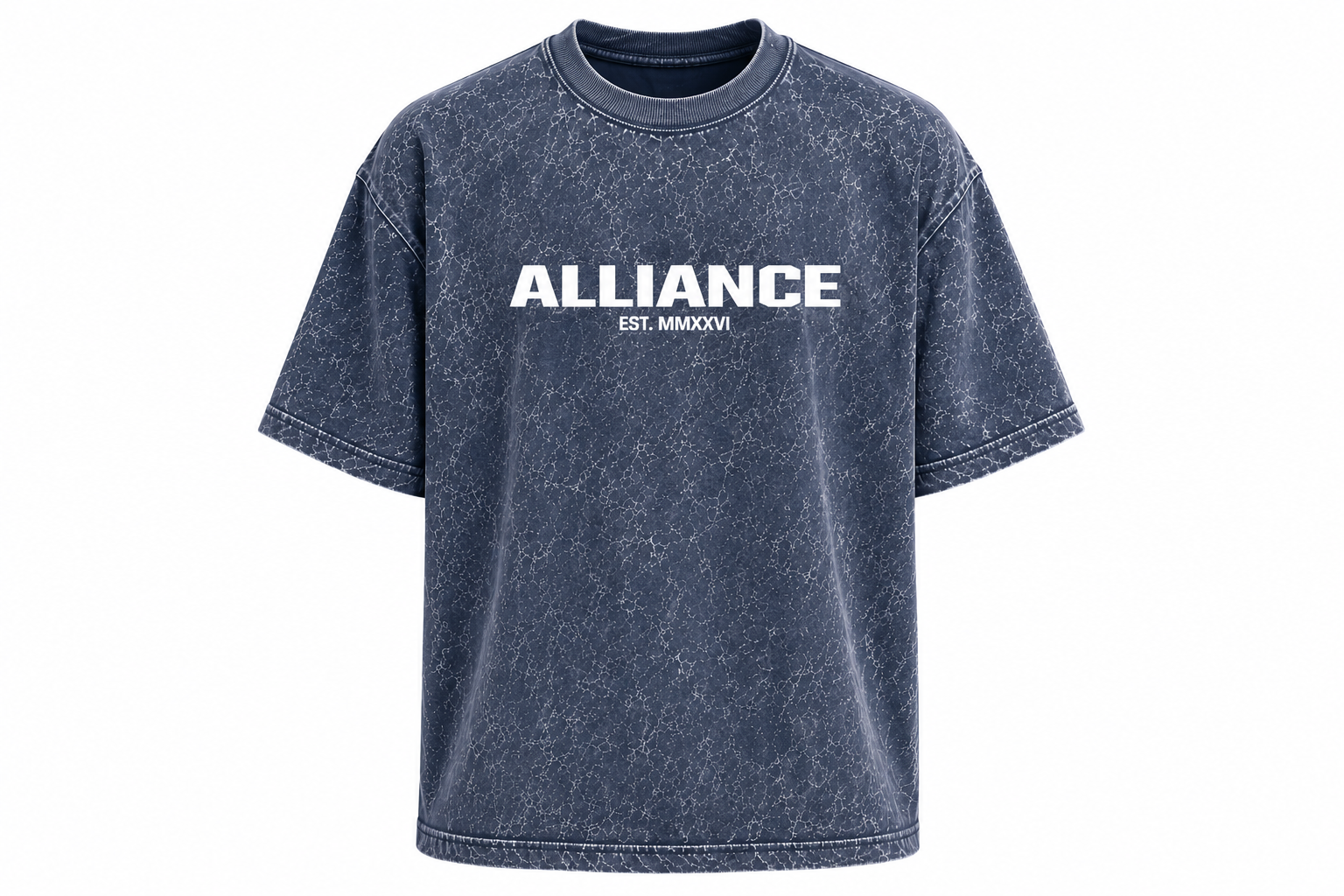 The Foundation Tee | "ACID GRAY"