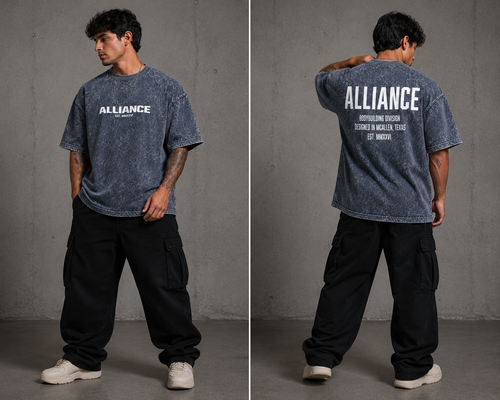 [PRE ORDER] The Foundation Tee | "ACID GRAY"