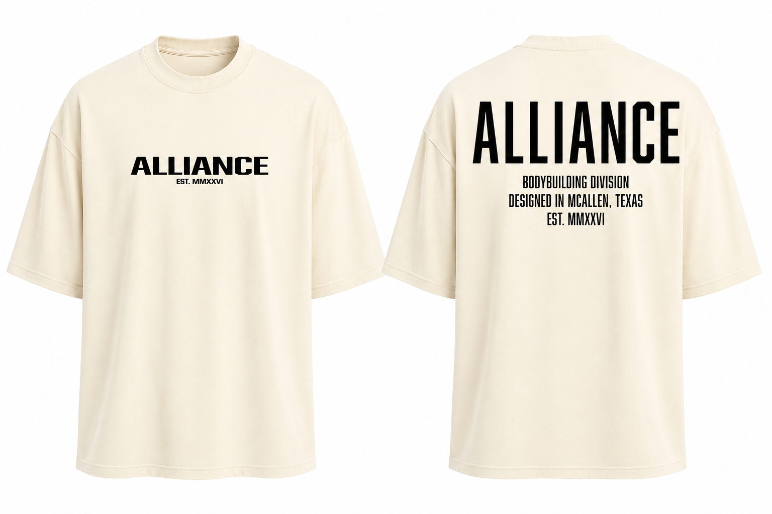 [PRE ORDER] The Foundation Tee | "Cream"