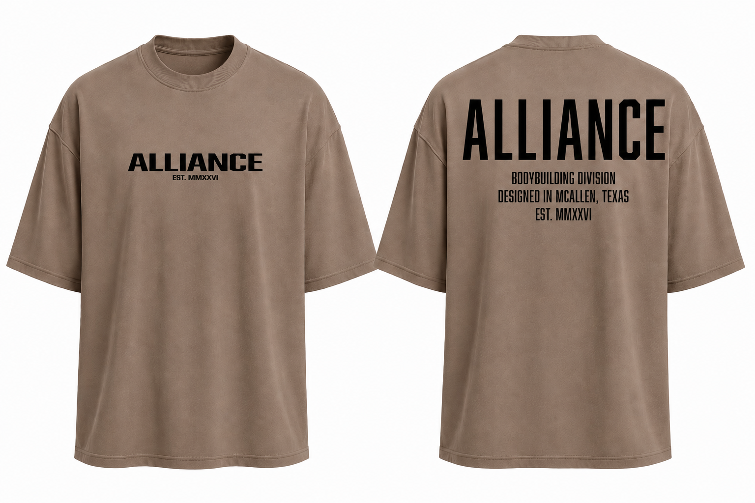 [PRE ORDER] The Foundation Tee | "Mocha"