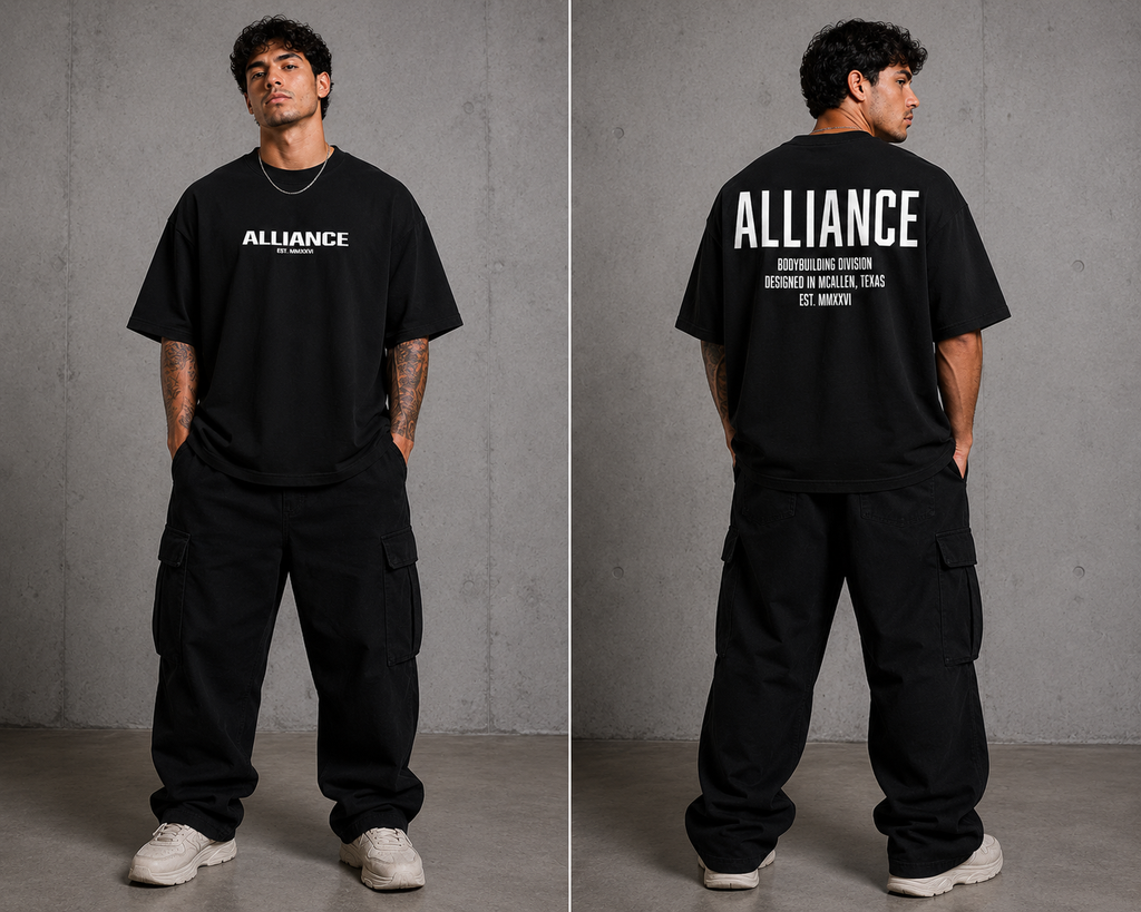 [PRE ORDER] The Foundation Tee "Triple Black"