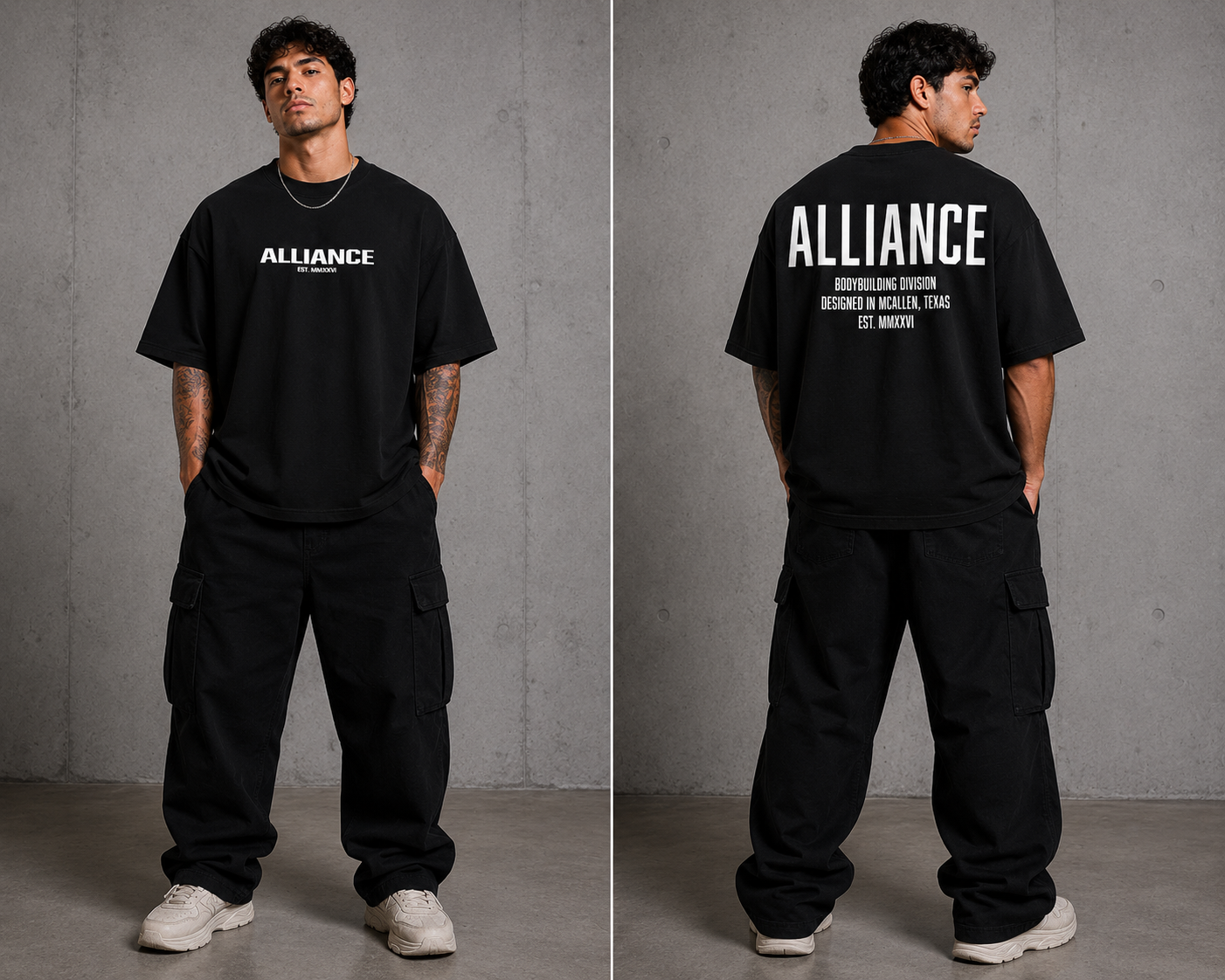 [PRE ORDER] The Foundation Tee "Triple Black"