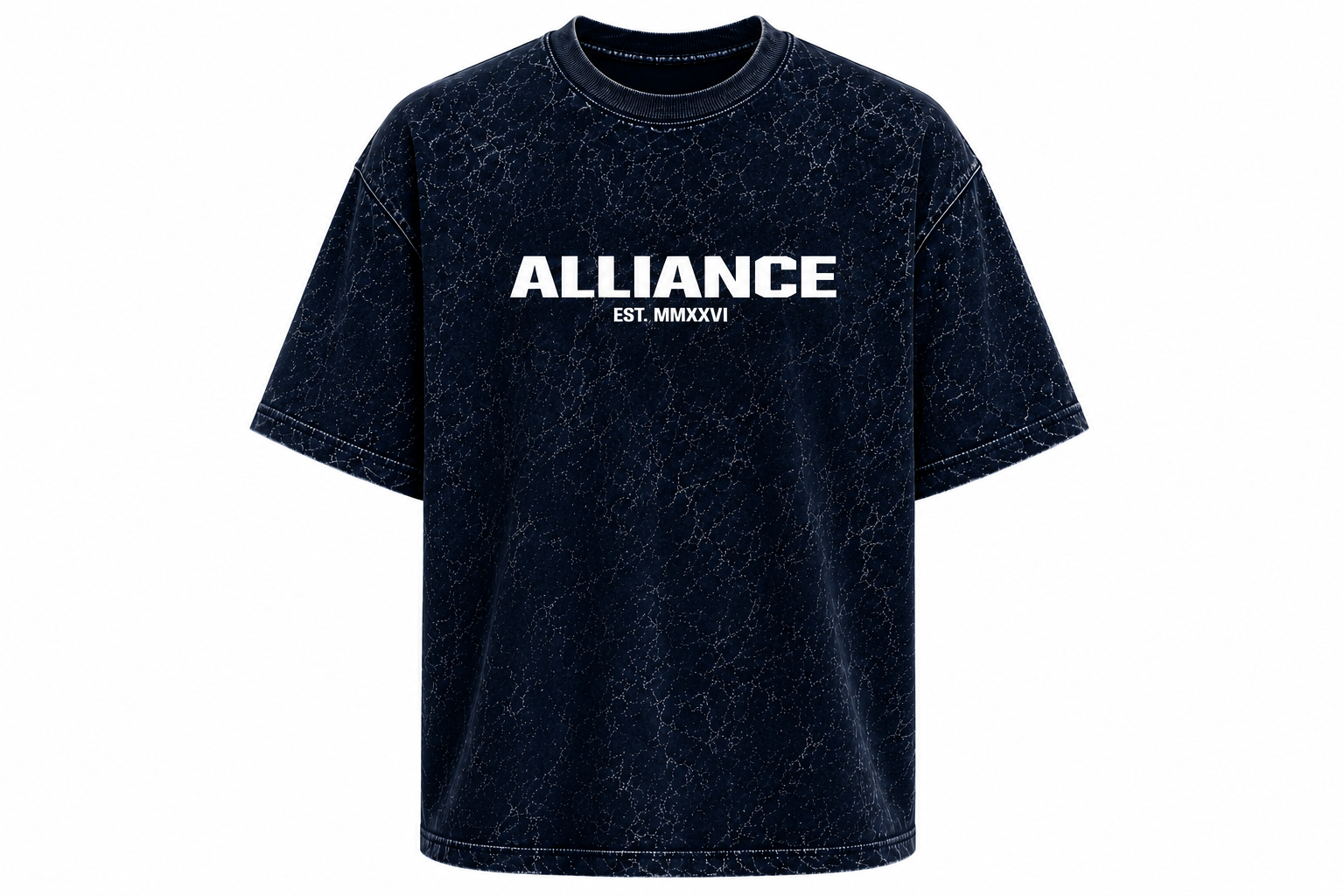 The Foundation Tee | "ACID DEEP BLUE"