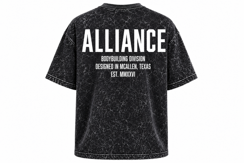 The Foundation Tee | "ACID BLACK"