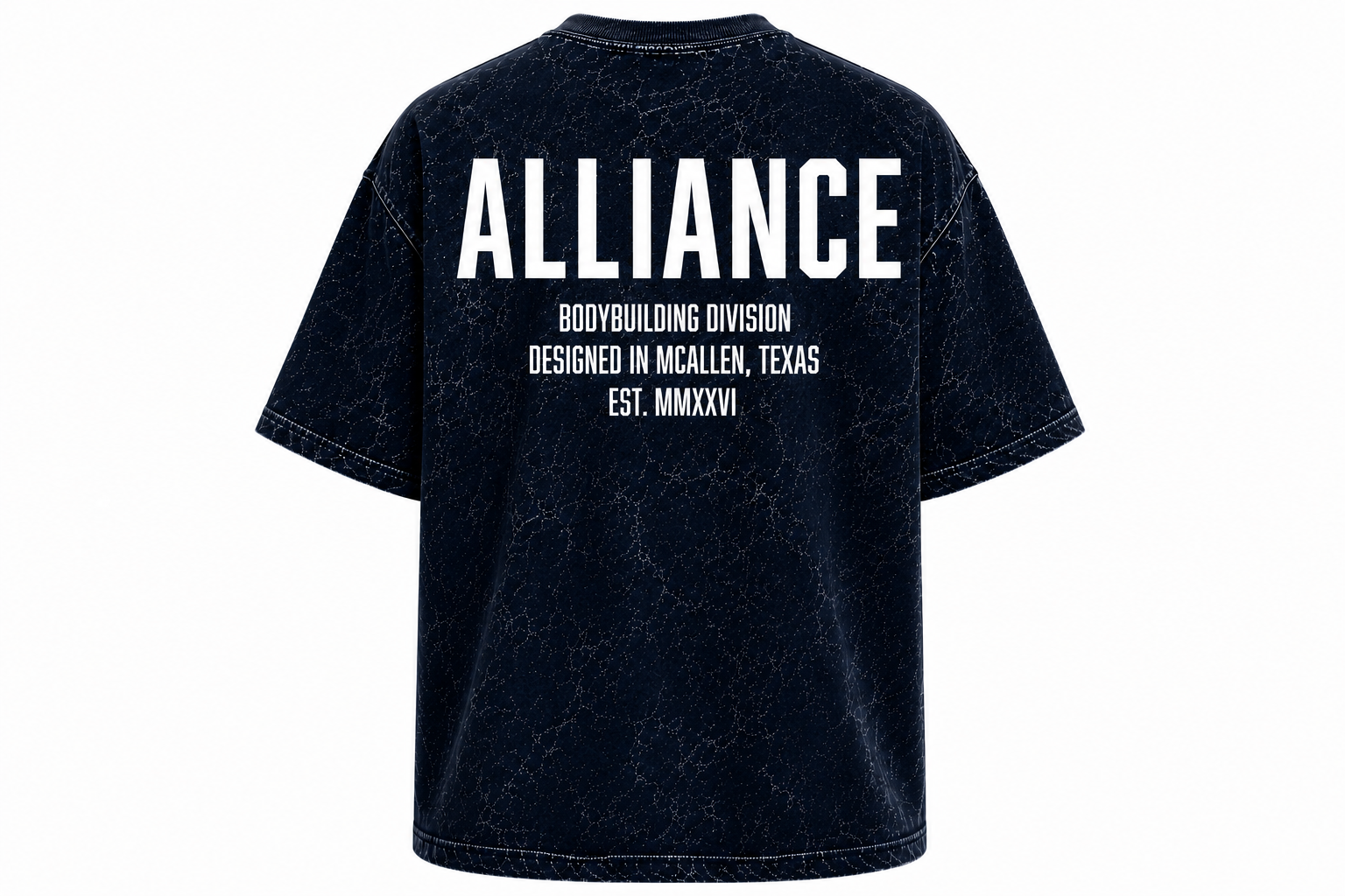 The Foundation Tee | "ACID DEEP BLUE"
