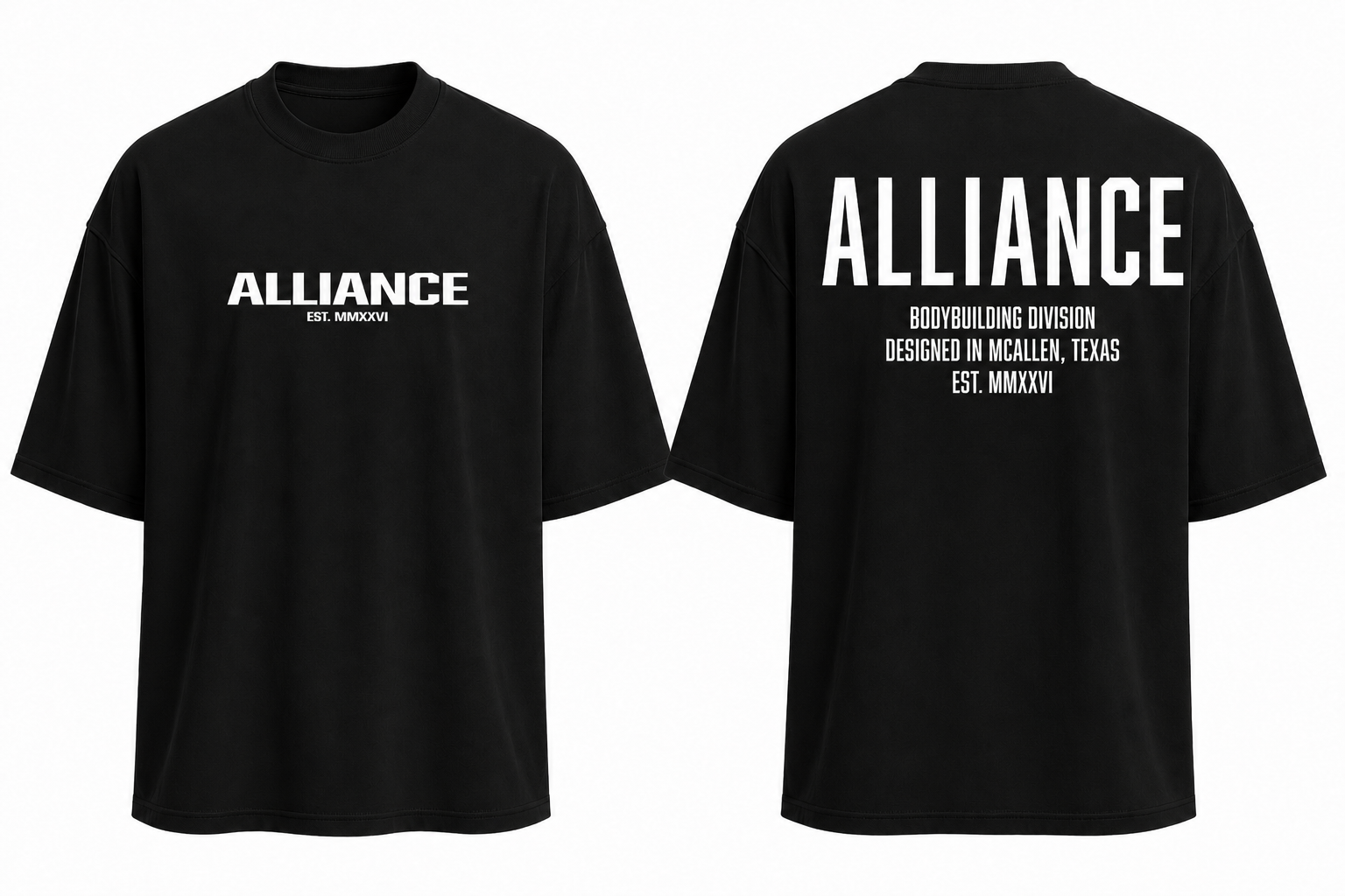 [PRE ORDER] The Foundation Tee "Triple Black"