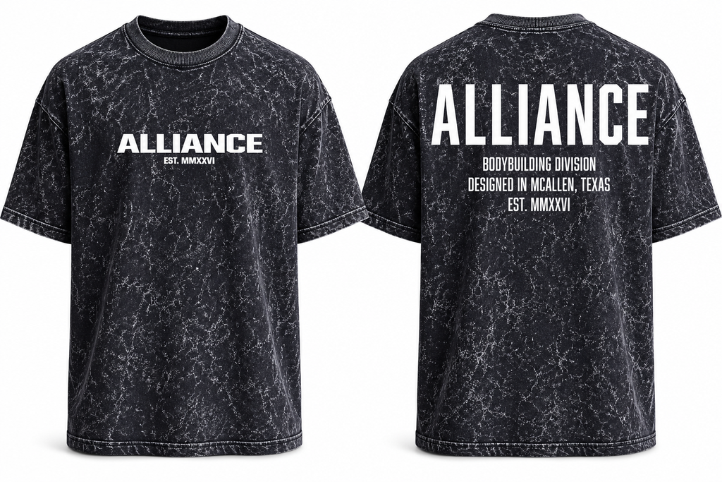 [PRE ORDER] The Foundation Tee | "ACID BLACK"