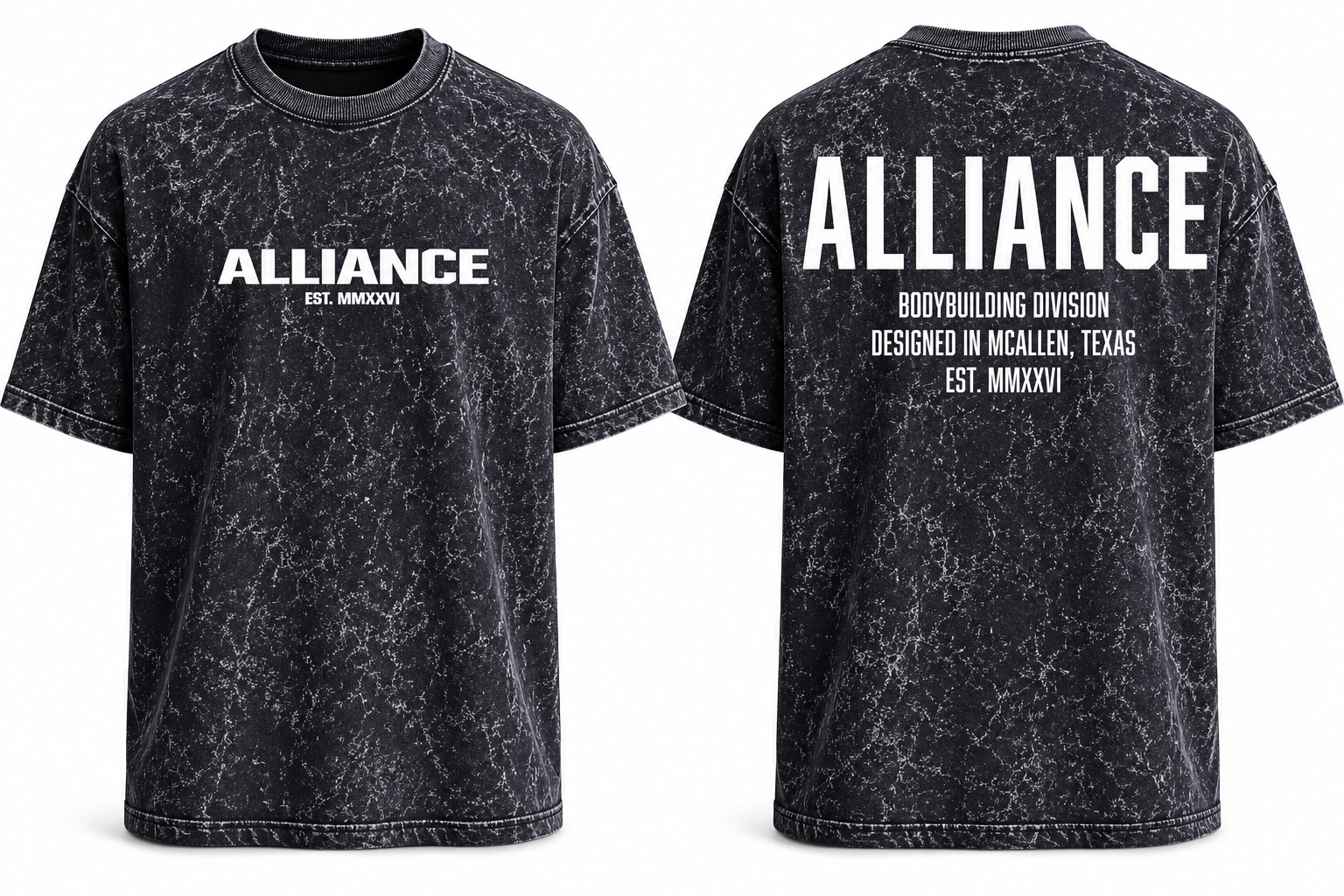 [PRE ORDER] The Foundation Tee | "ACID BLACK"