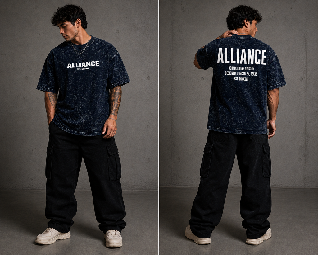 [PRE-ORDER] The Foundation Tee | "ACID DEEP BLUE"
