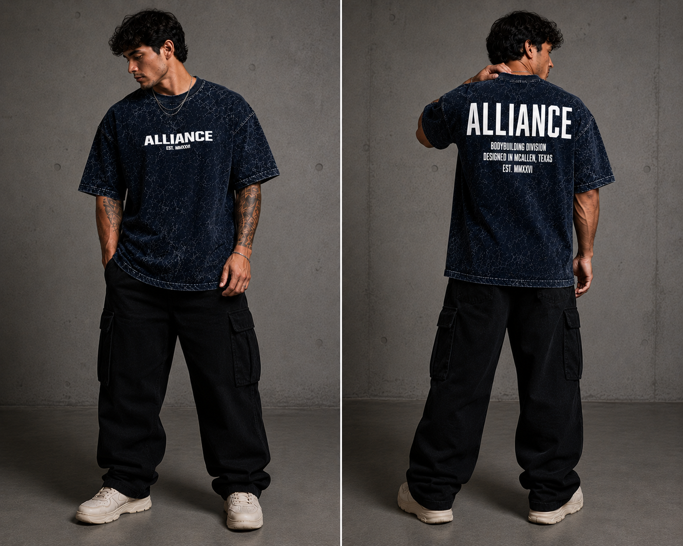 [PRE-ORDER] The Foundation Tee | "ACID DEEP BLUE"