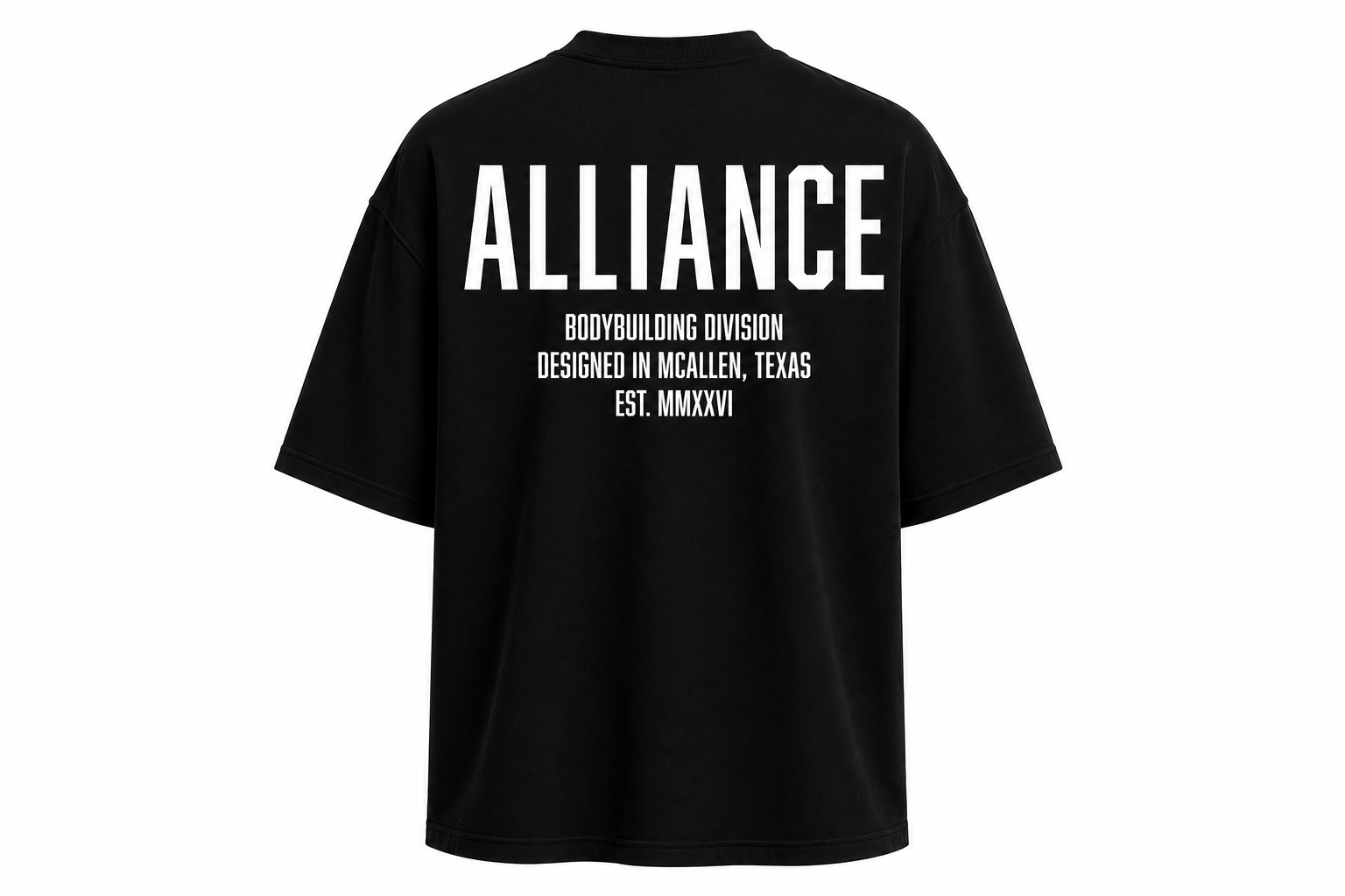 The Foundation Tee "Triple Black"