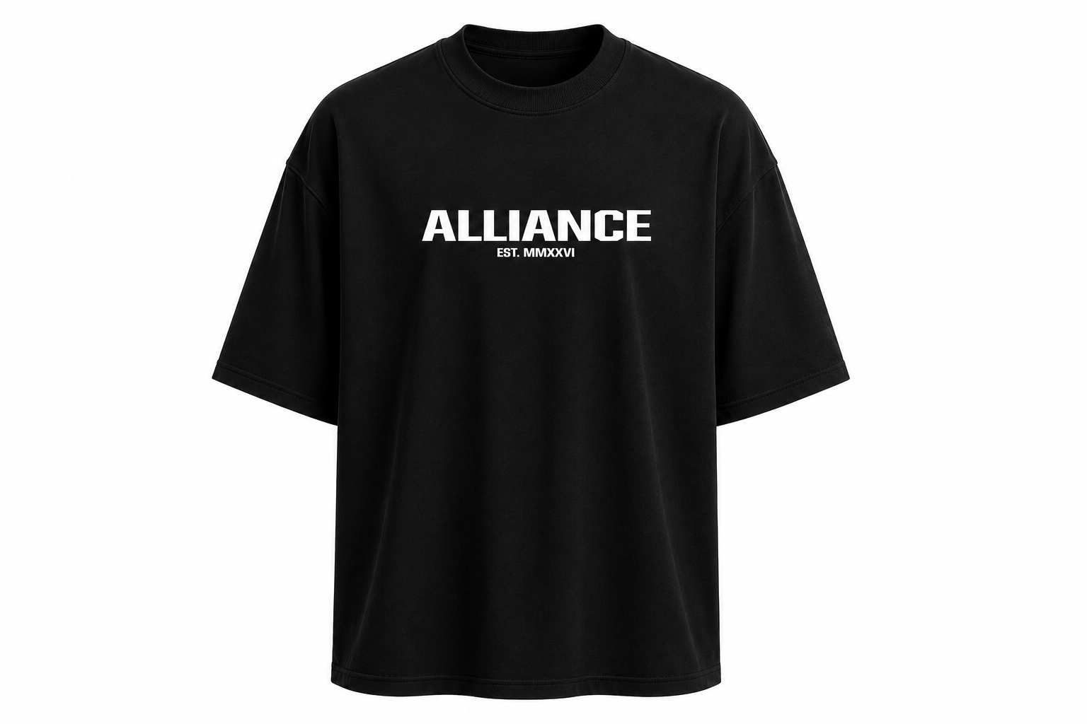 The Foundation Tee "Triple Black"