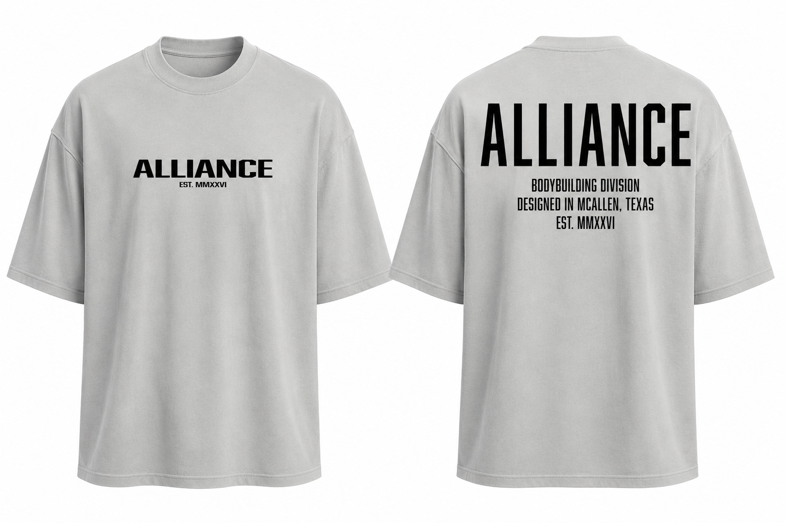 [PRE ORDER] The Foundation Tee | "Shadow Gray"